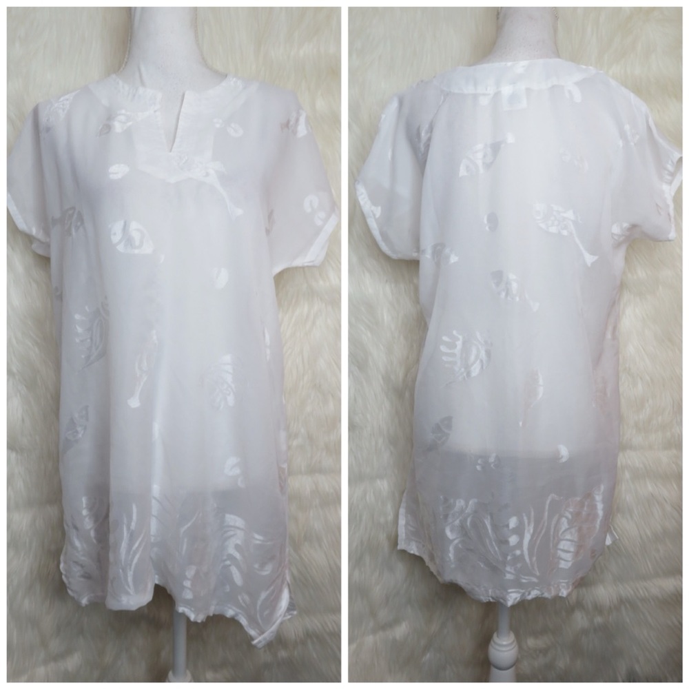 Barefoot Attitude Swim Cover Up- Small